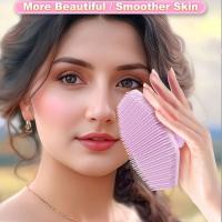 Cepillo De Baño Práctico De Silicona Escobilla De Ducha Portátil Masaje Exfoliante Limpieza De Piel Herramienta De Baño - details 0