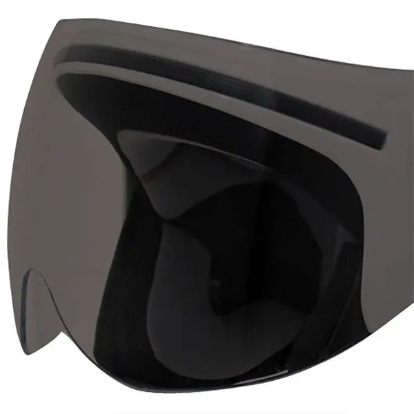 Pantalla de casco de moto Retro Leather Screen Negro Mt Helmets - 1