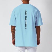 Camiseta De Hombre Oversize Suelta Para Fitness Casual Streetwear Hip Hop Sportswear Gym Bodybuilding Verano Malla Secado Rápido - details 5