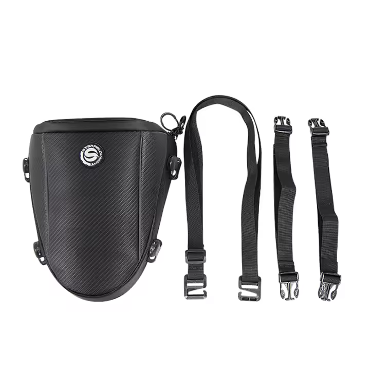 Bolsa De Asiento Trasero Multifuncional Para Motocicleta Impermeable Con Gran Capacidad Y Funda De Lluvia Para Motocross Correa De Hombro - 1