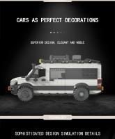 Bloques De Construcción De Estación Wagon 578PCS RV SUV Caravana Juguete Educativo DIY Para Niños Regalos De Vacaciones Bloques Conectables De Viaje Decorativos Para Escritorio - details 3
