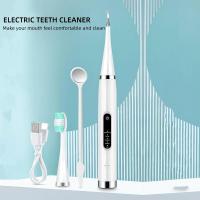 Limpia Dientes Scaler Electrónica Portátil Para Eliminar Calca Y Frescar El Aliento Carga USB Cuidado Oral - details 0