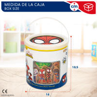 WOOMAX Spidey y su superequipo Juego de bloques de madera - details 5