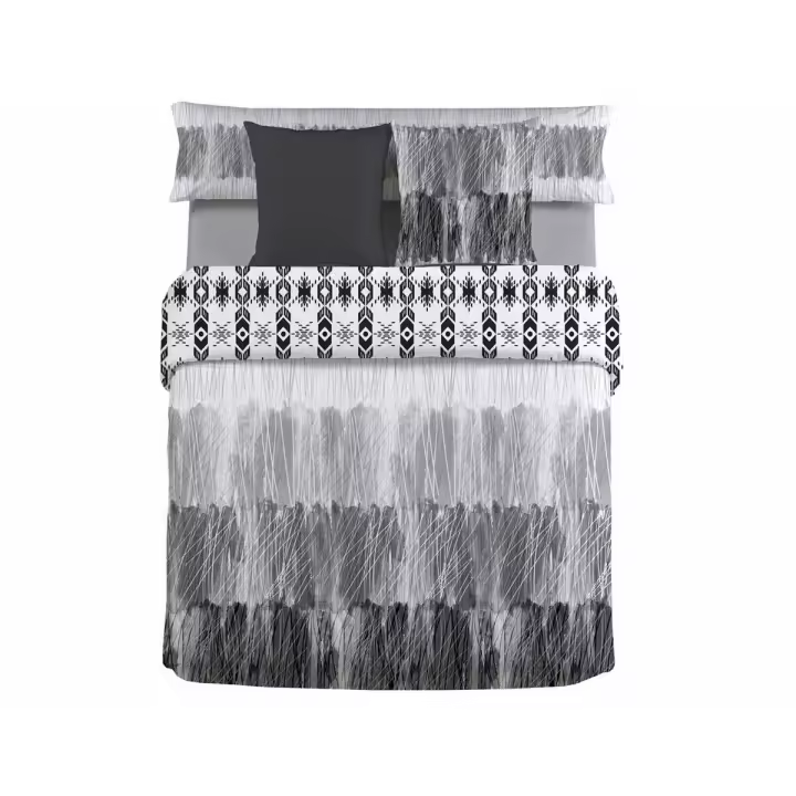 Funda Nórdica Pierre Cardin TOPACIO Negro 144 Hilos 150 x 230 cm - 1