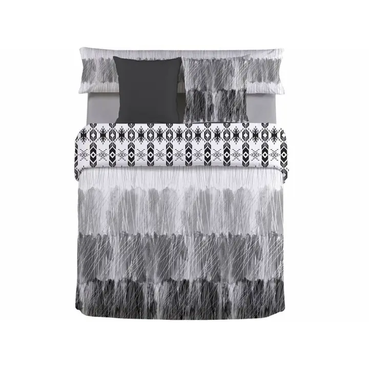 Funda Nórdica Pierre Cardin TOPACIO Negro 144 Hilos 150 x 230 cm - 1