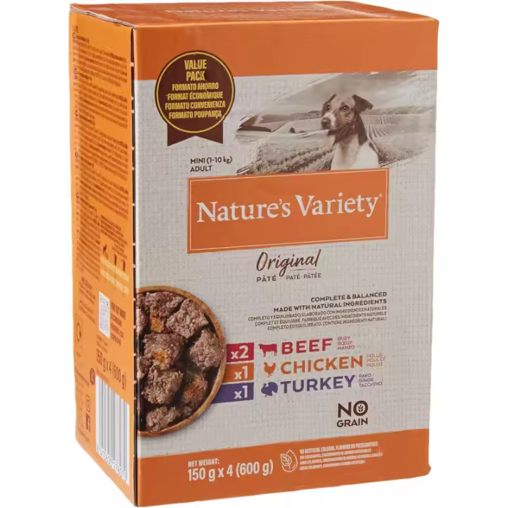 Nature´S Variety Original Paté Multipack Perros Mini - 4 X 150 Gr - 1