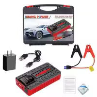 Arrancador de batería de coche portátil, caja de puente de refuerzo de 49800mAh, cargador de batería de Banco de energía para coches de gasolina de 6,0l o coches diésel de 4,0l, - details 12