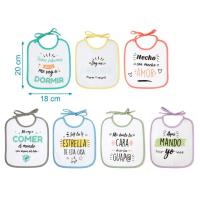 Kiokids Set de Baberos Semanales con Frases 7 Unidades - details 0