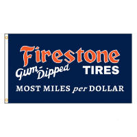 Bandera De Decoración Firestone 90x150 CM Material Polyester Estilo Colgante Uso Decorativo Personalizado - details 0