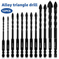 Juego De Brocas Hexagonales Para Azulejos Porcelana Vidrio Espejo Kit De Brocas Multifuncionales Para Metal Trabajo Con Carburo De Titanio - details 27