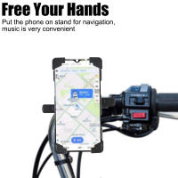 Soporte Ajustable Y Giratorio Para Motos Compatible Con iPhone Samsung Huawei Xiaomi Soporte Para GPS Navegación DVR Cámara - details 4