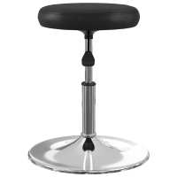 vidaXL Sillas de comedor 2 unidades cuero sintético negro - details 4