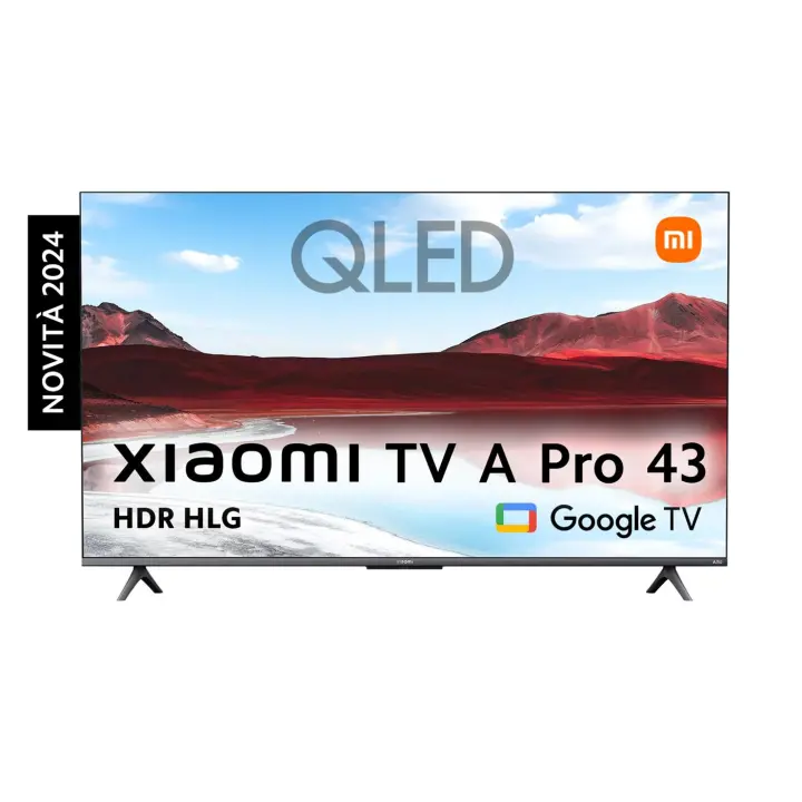 TV XIAOMI ELA5483EU QLED 4K ULTRA 43" GOOGLE TV - 1