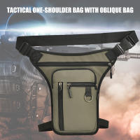 Bolsa Táctica Impermeable Para Viajes Para Hombres Bolsa De Hombro Lateral De Motocicleta Estilo Casual Para Exteriores Y Ciclismo - details 14
