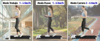 Clover Fitness Cinta de Correr WalkPad Pro A5 Incline | Innovadora/Inclinación Ajustable + Velocidad Regulable | Compatible con App Móvil | Fácil de Guardar | Diseño Elegante y Compacto | Silenciosa - details 1