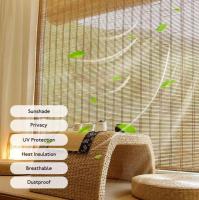 Persiana Enrollable Bambú Natural,Estor de bambú,Toldo Vertical,Balcón Privacidad Cortinas,Cortina Opacas,para Puertas/Ventanas/Balcones,Personalizable - details 0