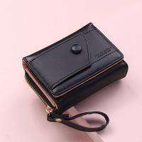 Cartera de Mujer Nueva 2025, Short cartera with Cremallera para Mujer, Monedero de Tres pligues, Linda Cartera de estudios para Mujer - details 3