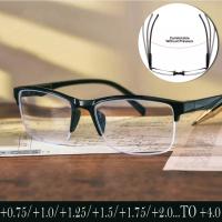 Gafas De Lectura Ultraligero Marco Medio Para Hombres Y Mujeres Gafas De Presbicia +0.75 a +4.0 Anti-reflectivas Para Interior - details 0
