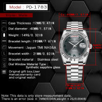 Reloj De Pulsera Mecánico PAGANI DESIGN DD40 Para Hombre Oro Rosa Lujo Cristal De Zafiro AR Resistente Al Agua Con Fecha Y Semana - details 0