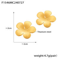 Pendientes de Maple inoxidable de la Flor del Pivot priionero para las mujeres de Oro de Plata con inclusiones de color Multi Zircon Pendientes de las mujeres Cute Girls Ear Cuff - details 6