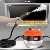 2500W Limpiadora a vapor portátil, esterilización a alta temperatura para aire acondicionado, cocina, campana extractora, coche, baño, lechada y azulejos. - details 0