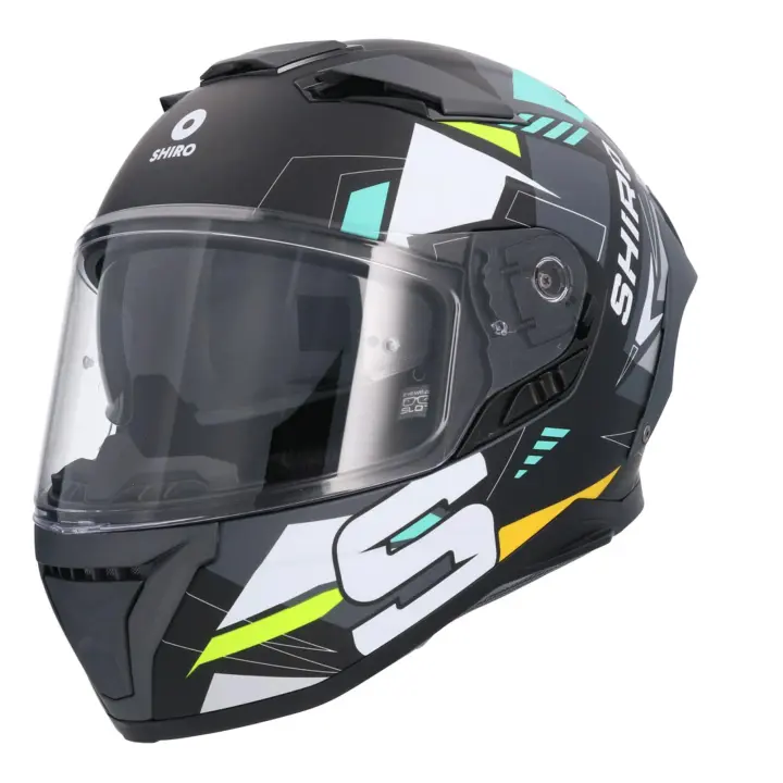 CASCO SHIRO ALPHA UPGRADE GRIS MATE - 1