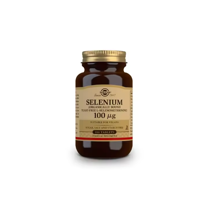 Solgar Selenio 100mcg (Sin levadura) 100 Comprimidos - 1