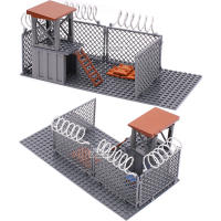 Torre De Sentinelas MOC Bricks Marumine Set De Construcción Militar Para WW2 Juguetes De Escena De Soldado SWAT Y Ejército Bloques De Plástico ABS Para Niños Y Adultos - details 1