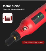 Mini Taladro Eléctrico USB Sin Cable Para Joyería Metal Vidrio Herramienta Rotativa De Grabado Y Carpintería 5000r-15000r/min - details 5