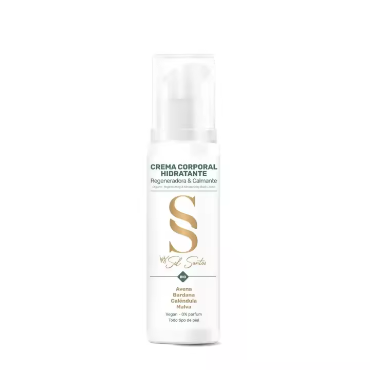 SOL SANTOS Crema corporal hidratante regeneradora - formato de viaje 100 ml - 1