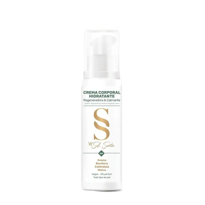 SOL SANTOS Crema corporal hidratante regeneradora - formato de viaje 100 ml - 1