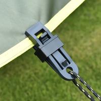 10pcs Clips De Plástico Para Remaches De Tenda Al Aire Libre Con Cierre De Cuerda Antiviento Punto De Pulla Accesorios De Tenda - details 2