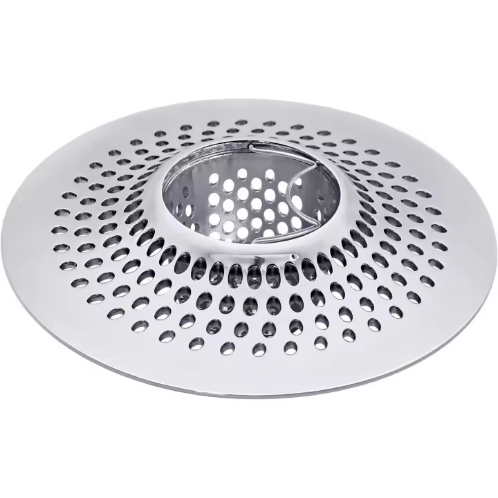 Protector de Desagüe de Maple inoxidable Colector de Cabello para Desagüe de Ducha/bañera/colador - 1