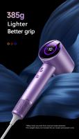 Secador De Pelo De Alta Velocidad 1600W Con Pantalla LED Y Boquilla Eléctrica Regalo Para Cabello Potente Y Con Anión - details 16