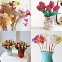 7Pcs Tela De Algodón Con Estampado Floral Colorido Para Bricolaje Y Costura Tela Para Manta Y Patchwork Material Para Manualidades Hechas a Mano - details 6