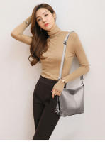 Nuevo bolso de mamá con borlas de primavera y verano, bolso bandolera de hombro versátil de estilo coreano, bolso tipo cubo de gran capacidad - details 2