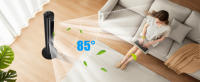 Ventilador de Torre Silencioso, Temporizador 120 min, , 3 Velocidades, Oscilación de 85º, 82 cm de Alto, 45W. - details 2
