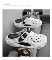 Nuevos Pantuflas Para Hombre Verano 2025 Plataforma Unisex Clogs Sandalias De Playa Casual No Esmeriladas Antideslizantes Para Exterior - details 2