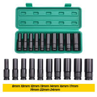 Juego De Destornilladores De Impacto 1/2 Pulgada 8-24mm/8-17mm/8-19mm 6 Puntos Adaptador De Llave Hexagonal Y Cabezas De Extensión - details 2