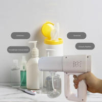 Pistola De Pulverización De Vapor Azul Nano Eléctrico Inalámbrica Para Desinfección Y Aromaterapia Capacidad De Botella 300ml Tamaño 22x19cm - details 5