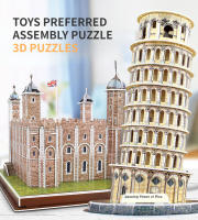 Modelo De Puzzle 3D DIY De Papel De Attraction Mundial Juguete Educativo Para Niños Desarrollo Inteligente Construcción Unisex - details 0
