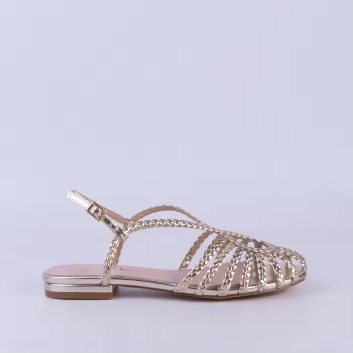 SANDALIA MUJER AZAREY ORO 55144 - 1
