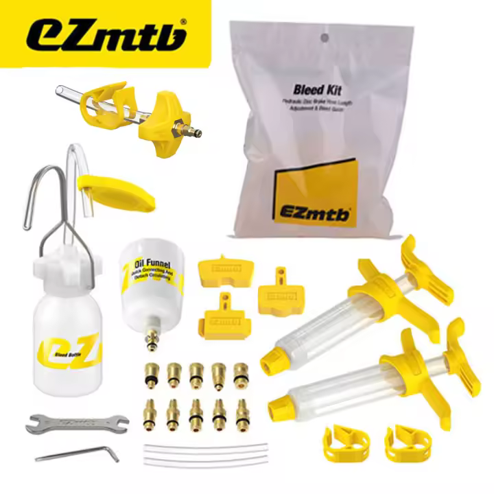 Kit De Sangrado De Aceite Para Frenos De Disco De Bicicleta Ezmtb 2022 pro Herramientas Multifuncionales Para SHIMANO SRAM Avid MAGURA Reparación De Bicicletas De Carretera MTB - 1