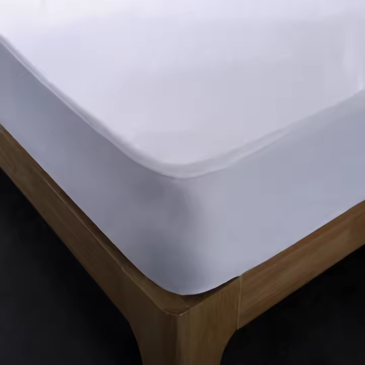 Protector De Sábanas Mate Impermeable Anti-Mohos Y Lavable Fundas Para Colchón Transpirable Y Antibacteriana Tela De Poliéster 200TC - 1