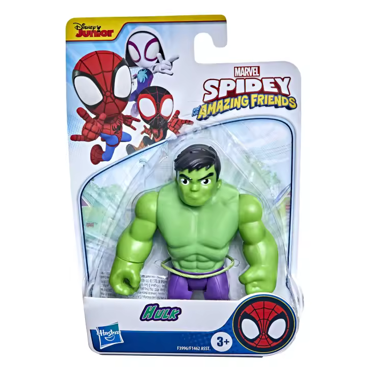 Marvel Spidey and His Amazing Friends - Hulk - Figura - Spidey And His Amazing Friends  - 3 Años+ - 1