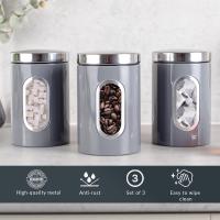 3 Etiquetas en Blanco para personalizar ON almacenamiento. Aptas para Azúcar, tea, café, etc Tarros para almacenamiento varios - details 3