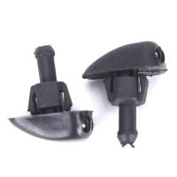2pcs Boquillas De Agua Para Limpia Parabrisas Universal De Coche Juego De 2 Piezas Material Plástico Y Metal - details 2