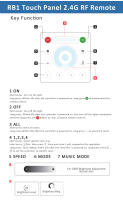 Tira De LED COB Con Caballo Corriendo WS2811 20M 15M 10M 24V Luz De Flujo De Agua Con Controlador Táctil Banlanx APP SP636E Para Decoración De Hogar - details 8
