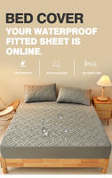 Sábana Impermeable Cama Revestimiento De Edredón Para Invierno Sábana Elástica Individual Para Ropa De Cama Tamaño Full Queen King 160/140*200cm - details 0