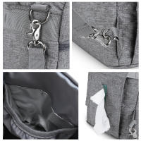 Bolso De Diaper Multifuncional Grande Y Resistente Al Agua Para Viajes Con Capacidad Para Mudanzas De Bebé Nueva Vida Portátil - details 7